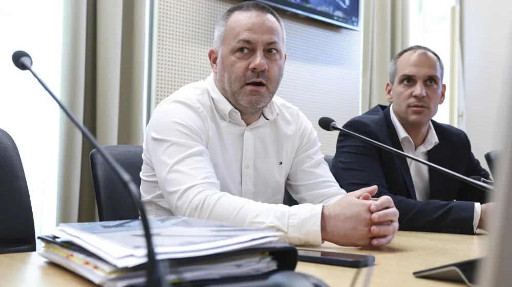 Danijel Be&scaron;ič Loredan- 04.07.2023 - Ekonomsko-socialni svet - izredna seja ESS - razprava o vodenju socialnega dialoga. //FOTO: Jaka Gasar