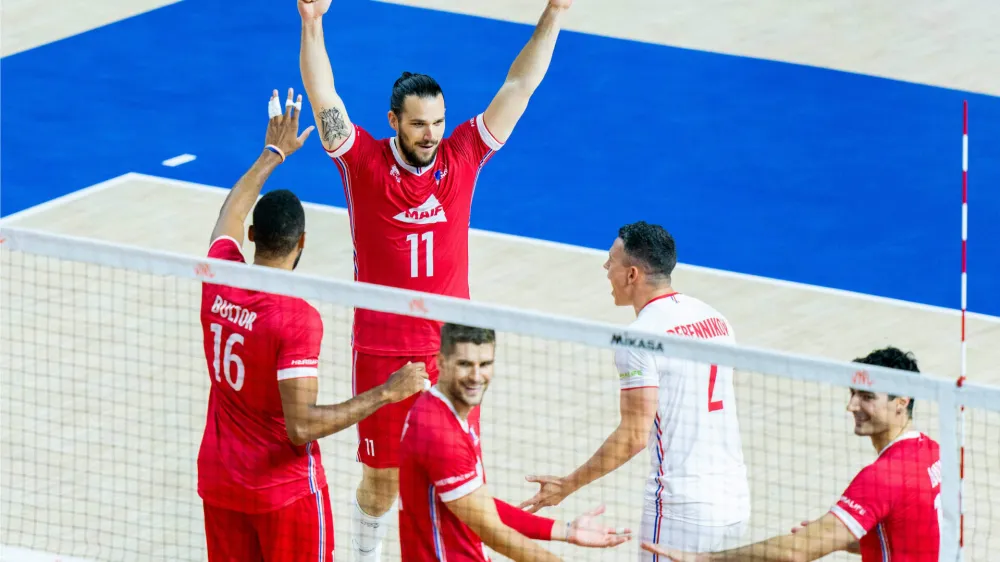 odbojka, francija, liga narodov, Gdansk