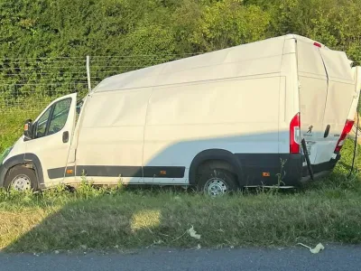 Prometna nesreča na hrva&scaron;ki avtocesti.