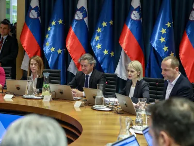 predsednik vlade dr. Robert Golob<br><br>- 24.01.2023 - 33. seja vlade v novi sestavi z 20 ministri - <br><br> //FOTO: Luka Cjuha