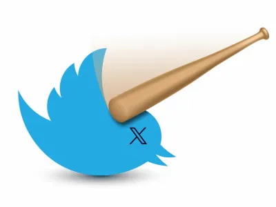 vizualni komentar: Tomato Ko&scaron;ir<br>Twitter bo X<br>