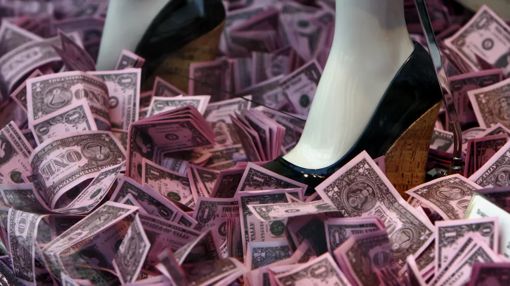 - dolar - dolarji - devize - - denar - izložba- ilustrativna fotografija 2013 - slaba banka - sanacija banke - stabilnost bank - upravljanje terjatev bank - bančni sistem - finance //FOTO: Tomaž Skale