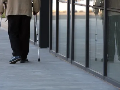 -Upokojenci-Dom za starej&scaron;e, ostarele-Center starej&scaron;ih Trnovo, Ljubljana//FOTO: Luka CjuhaOPOMBA: ZA OBJAVO V ČASOPISU DNEVNIK