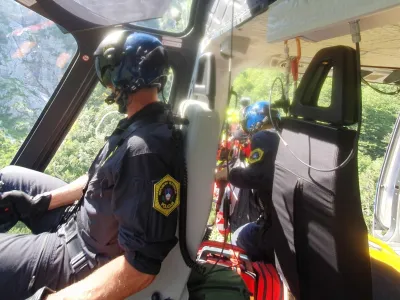 helikopter re&scaron;evanje policija