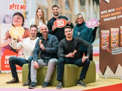 Startup BiteMe Nutrition se uvr&scaron;ča med prodornej&scaron;a mlada podjetja v regiji. F BiteMe Nutrition
