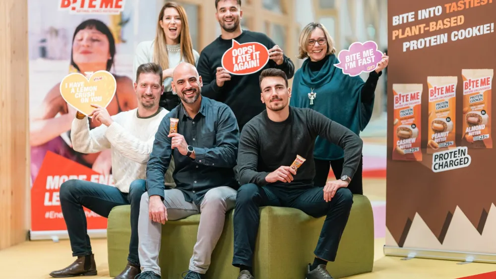 Startup BiteMe Nutrition se uvr&scaron;ča med prodornej&scaron;a mlada podjetja v regiji. F BiteMe Nutrition