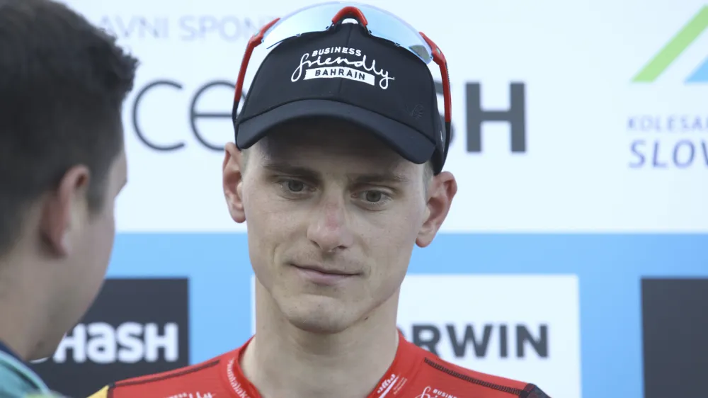  Matej Mohorič25.06.2023 &ndash; Radovljica &ndash; kolesarstvo - državno prvenstvo, cestna dirka (156 km), člani //FOTO: Luka Cjuha