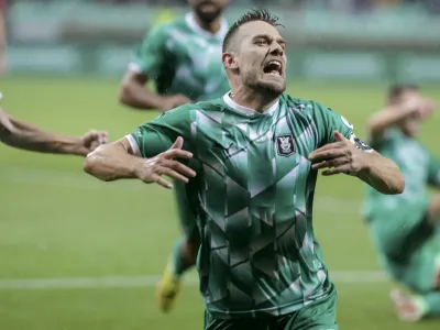 Timi Max El&scaron;nik- 01.08.2023 &ndash; nogomet - kvalifikacije za ligo prvakov - Olimpija: Ludogorec //FOTO: Jaka Gasar