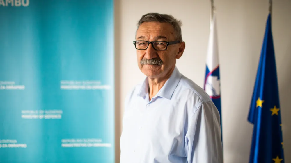 - 03.11.2022 - Srečko &Scaron;estan, poveljnik Civilne za&scaron;čite Republike Slovenije //FOTO: Bojan Velikonja