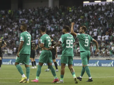 Mustafa Nukić<br><br>- 11.07.2023 &ndash; nogomet - Olimpija: Valmiera, kvalifikacije za ligo prvakov, 1. krog, prva tekma<br><br> <br><br>//FOTO: Luka Cjuha