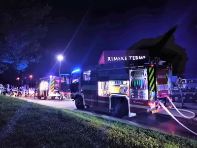 Na pomoč so med drugim prihiteli člani petih prostovoljnih gasilskih dru&scaron;tev. F PGD Rimske Toplice 