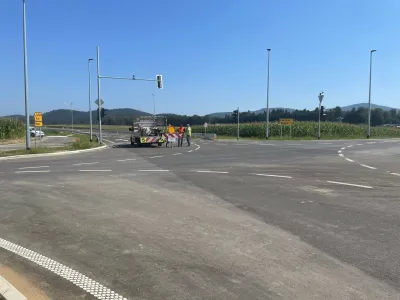 Obvoznica je na odseku Vodice&ndash;Žeje odprta za ves promet. Foto: Občina Vodice