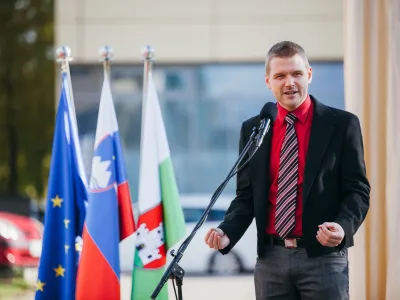 Dr. Jernej Pintar, direktor Tehnolo&scaron;kega parka Ljubljana, bo naslednji dve leti vodil evropsko divizijo Mednarodnega združenja tehnolo&scaron;kih parkov (IASP). (Foto: E.C.)