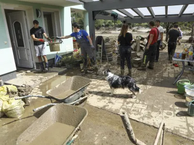 Radmirje- 08.08.2023 &ndash; najhuj&scaron;a naravna ujma v zgodovini Slovenije - prizadeti dve tretjini države - ujma - poplave &ndash; zemeljski plazovi &ndash; //FOTO: Luka Cjuha