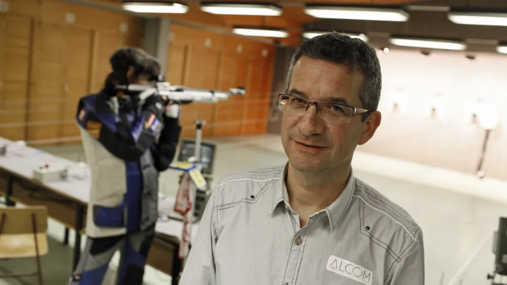 - Rajmond Debevec, &scaron;portni strelec in dobitnik več olimpijskih medalj.  //FOTO: Luka Cjuha