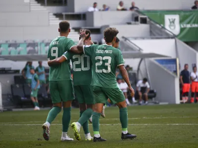 - 27.08.2023 &ndash; nogomet - Olimpija: Celje, Prva liga Telemacha, 6. krog: //FOTO: Nik Erik Neubauer