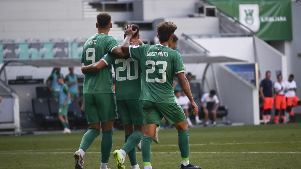 - 27.08.2023 &ndash; nogomet - Olimpija: Celje, Prva liga Telemacha, 6. krog: //FOTO: Nik Erik Neubauer