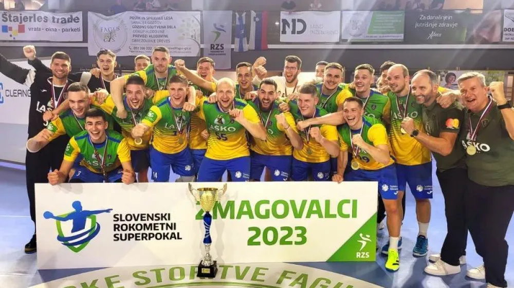 rokomet, celje pivovarna la&scaron;ko, superpokal, Ormož