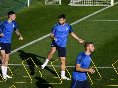 - 04.09.2023 &ndash; Trening reprezentance Slovenije v Nacionalnem nogometnem centru na Brdu pri Kranju pred kvalifikacijskima tekmama s San Marinom in Severno Irsko v kvalifikacijah za evropsko prvenstvo v Nemčiji leta 2024. //FOTO: Nik Erik Neubauer
