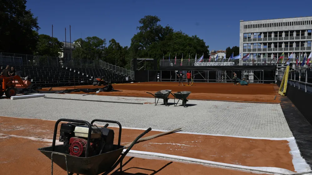 05.09.2023 - Teni&scaron;ko igri&scaron;če, Trg Republike. // FOTO Nik Erik Neubauer