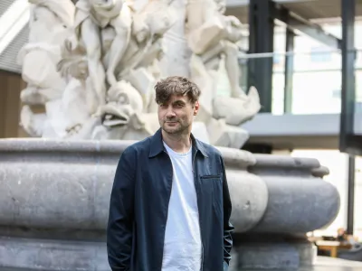 10.09.2023. - Leto&scaron;nji dobitnik Dnevnikove nagrade za gledali&scaron;ke igralce in igralke, igralec Branko Jordan.//FOTO: Bojan Velikonja