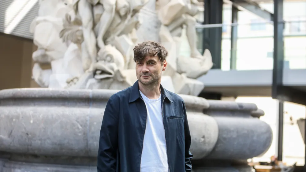 10.09.2023. - Leto&scaron;nji dobitnik Dnevnikove nagrade za gledali&scaron;ke igralce in igralke, igralec Branko Jordan.//FOTO: Bojan Velikonja