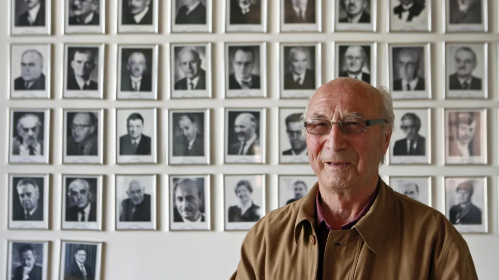 Dr. Ivan Kristan, ustavni pravnik in prvi predsednik državnega sveta (1992 - 1997)//FOTO: Bojan Velikonja