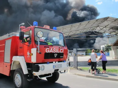 Požar Gorenje Surovina Maribor