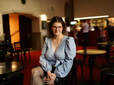 - 20.09.2023 - Nika Dermastja, kostumografinja - &Scaron;entjakobsko gledali&scaron;če//FOTO: Bojan Velikonja