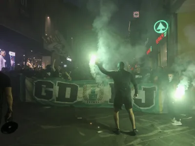 2.10.2023 - Green dragons 35 let navija&scaron;ka skupinaFoto: Luka Cjuha