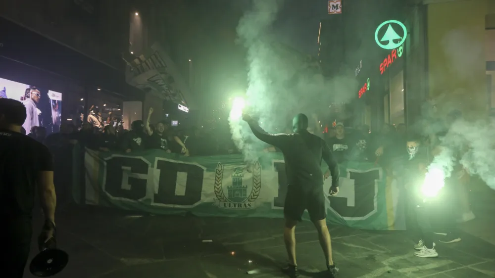 2.10.2023 - Green dragons 35 let navija&scaron;ka skupinaFoto: Luka Cjuha