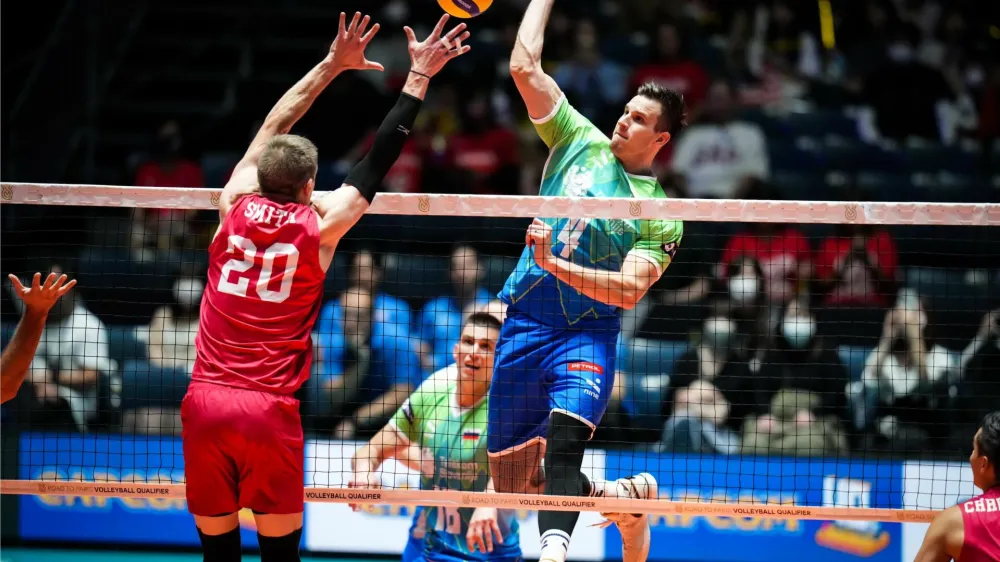 odbojka slovenija - ZDA