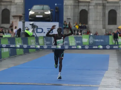 zmagovalec - 22. 10.2023 - 27. Ljubljanski maraton 2023 - največji teka&scaron;ki dogodek v Sloveniji -&nbsp;//FOTO: Bojan Velikonja