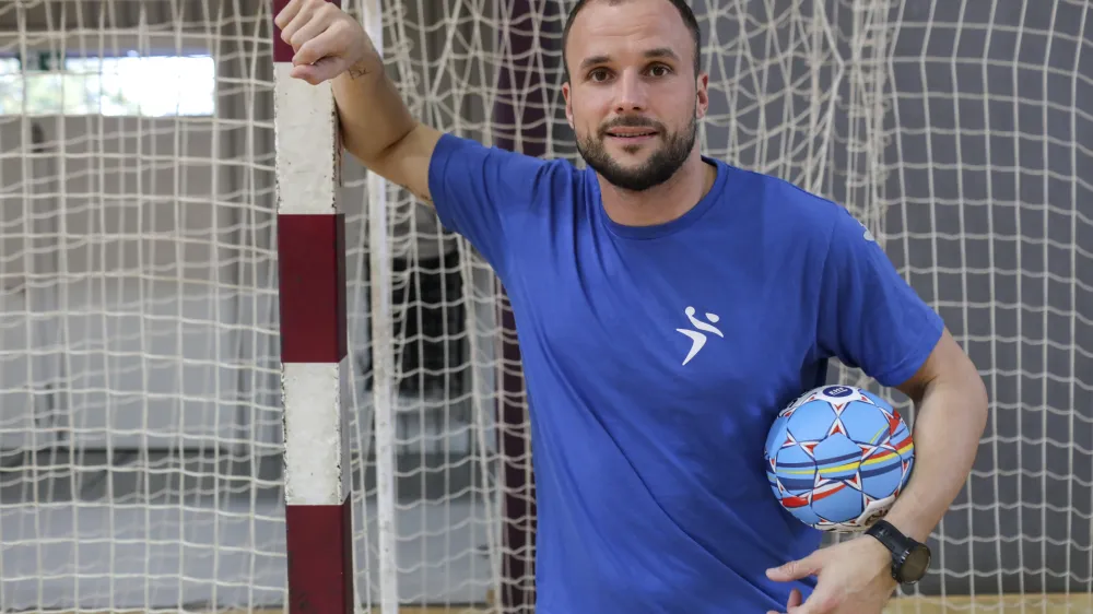 pomočnik selektorja rokometne reprezentance Uro&scaron; Zorman - 21.10.2019 &ndash; Rokometna zveza Slovenije - mo&scaron;ka rokometna reprezentanca &ndash; trening pred prijateljskima tekmama z Nizozemsko in Srbijo &ndash; priprave v Zrečah //FOTO: Jaka Gasar