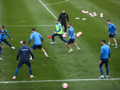 - 13.11.2023 &ndash; Nacionalni nogometni center Brdo - nogometna reprezentanca - trening &ndash; priprave pred tekmama z Dansko in Kazahstanom; //FOTO: Bojan Velikonja