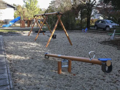 V Podutiku so uredili novo otro&scaron;ko igri&scaron;če.&nbsp;