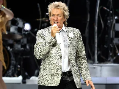 6/23/2016 - Rod Stewart performs at the Nottingham Motorpoint Arena. (Photo by PA Images/Sipa USA)