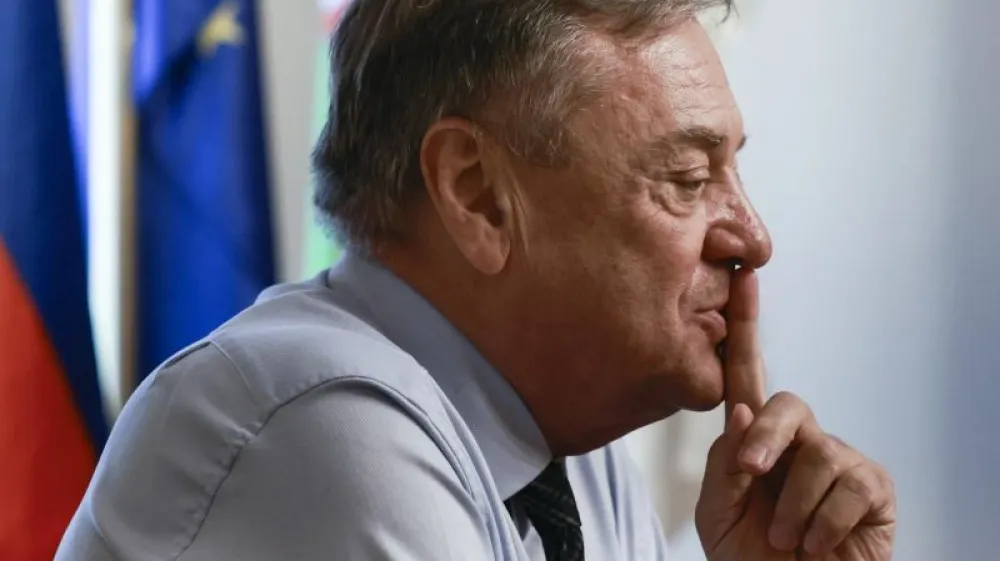 - 27.09.2023 &ndash; Zoran Janković, župan mestne občine Ljubljana od leta 2006 //FOTO: Jaka GasarOPOMBA: DNEVNIKOV OBJEKTIV &ndash; INTERVJU 2023