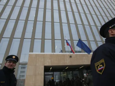 - Nacionalni preiskovalni urad (NPU), t.i. slovenski FBI, Dimičeva ulica 16, stavba - odprtje prostorov - NPU, Uprava kriminalistične policije in in&scaron;pektorat za notranje zadeve MNZ,///FOTO: Luka Cjuha 