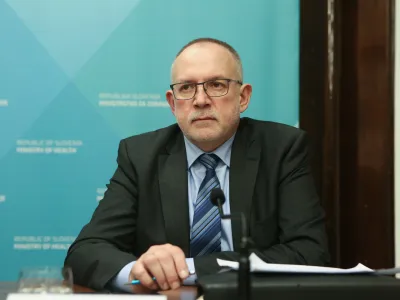 direktor Združenja zdravstvenih zavodov Slovenije Marjan Pintar- 11.02.2019 - srečanje ministra za zdravje z direktorji zdravstvenih domov &ndash; sestanek o primarnem zdravstvenem varstvu, ki je v zadnjih dneh razdelila mnenja zdravni&scaron;kih organizacij ter ministrstva za zdravje in ZZZS glede obremenjenosti zdravnikov.  //FOTO: Luka Cjuha.