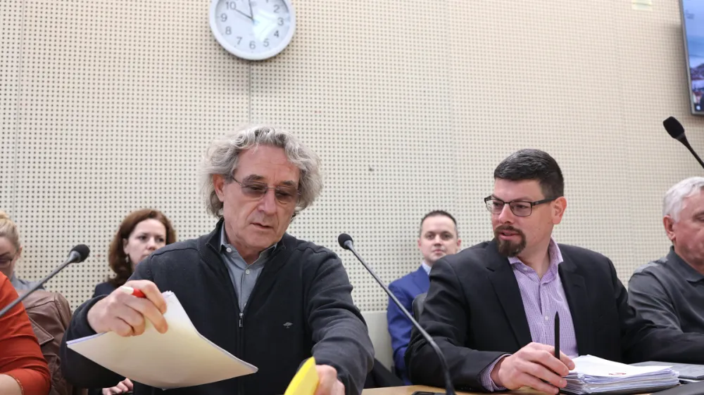 Branimir &Scaron;trukelj in Jakob Počivav&scaron;ek.