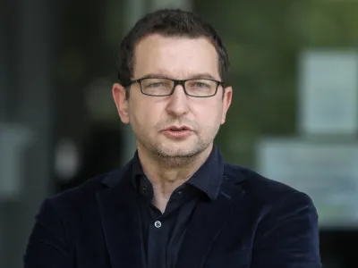 izredni profesor dr. Marko Milosavljević - 14.05.2020 &ndash; Fakulteta za družbene vede (FDV) - izjava katedre za novinarstvo ob aktualnih političnih izjavah o medijih in novinarstvu //FOTO: Jaka Gasar