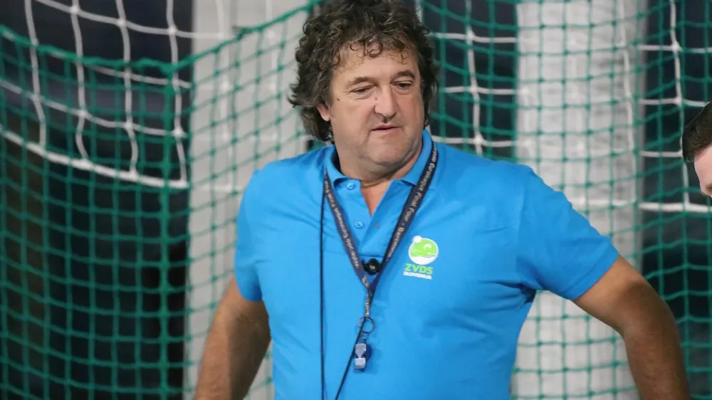 Mirko Vičević: Nizozemska, Romunija in Slova&scaron;ka, s katerimi bomo na EP igrali v skupini, so na papirju in po tradiciji reprezentance, ki imajo vi&scaron;ji rejting, a osebno nerad izgubljam. Foto: Aleksander Sokler, ZVDS