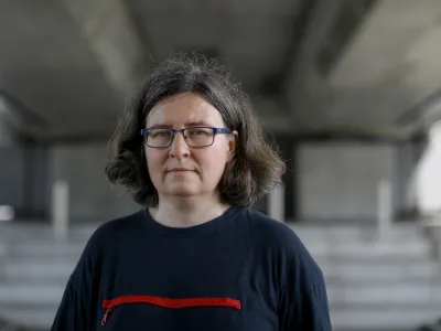 - 05.06.2022 &ndash; dr. Barbara Rajgelj, pravnica - docentka za pravne predmete na Fakulteti za družbene vede (FDV), soustanoviteljica Pravne mreže za varstvo demokracije (PMVD) //FOTO: Luka Cjuha