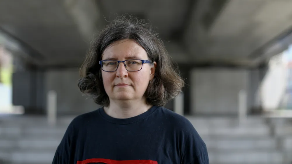 - 05.06.2022 &ndash; dr. Barbara Rajgelj, pravnica - docentka za pravne predmete na Fakulteti za družbene vede (FDV), soustanoviteljica Pravne mreže za varstvo demokracije (PMVD) //FOTO: Luka Cjuha