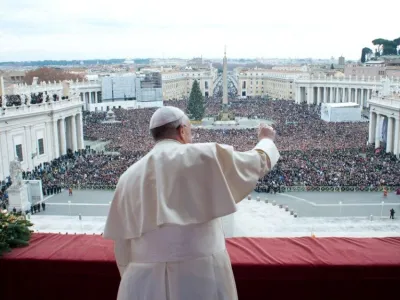 božič papež franči&scaron;ek vatikan