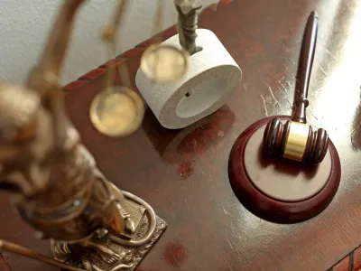 ?- simbolična fotografija 2016 - kipec boginja pravde Justicija in sodni&scaron;ko kladivo - simbol sodstva - pravice prava - pravosodje - pravo - pravičnost - pravica - pravni sistem - tožilstvo - sodna oblast - sodi&scaron;ča - sodniki - pravniki -  //FOTO: Bojan Velikonja