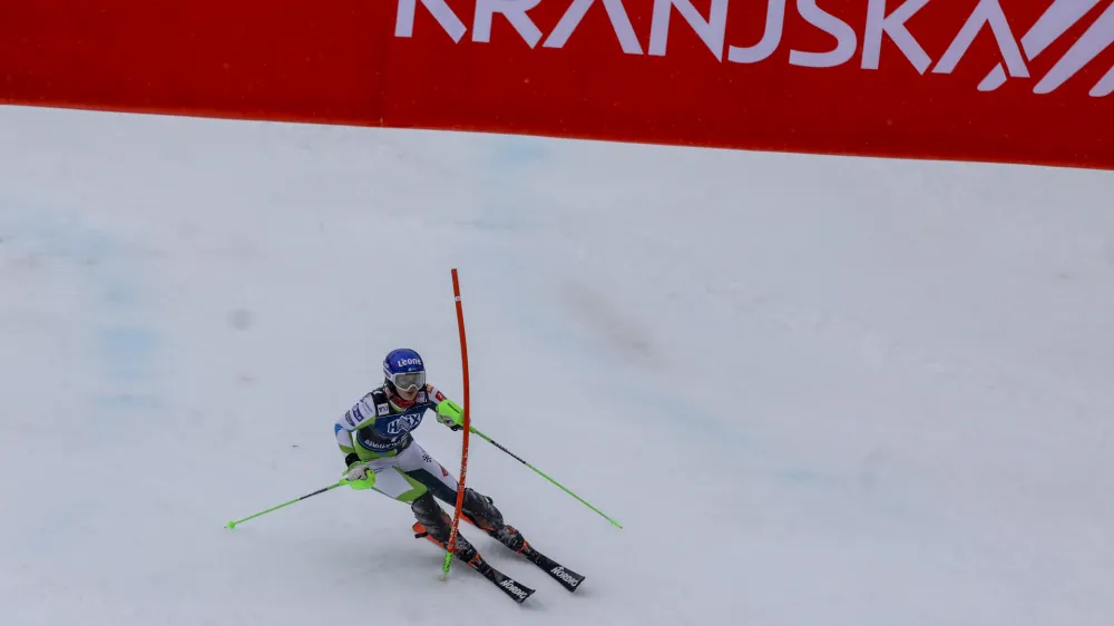 Andreja Slokar- 07.01.2024 - Kranjska Gora - 60. Zlata lisica 2024 - svetovni pokal v alpskem ženskem smučanju &ndash; slalom - //FOTO: Luka Cjuha