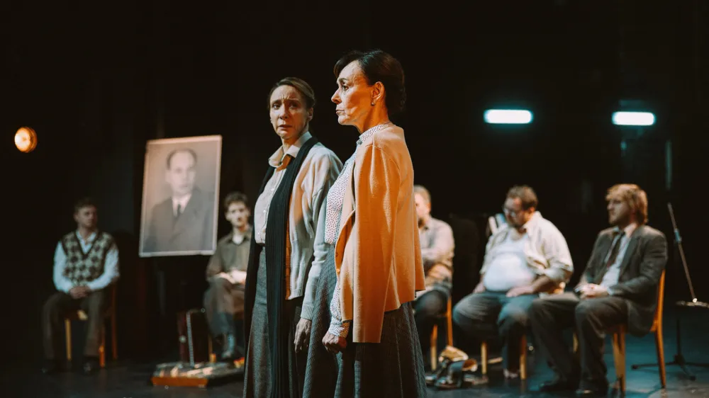 Predstava Pohorski bataljon v Mestnem gledali&scaron;ču ljubljanskem.