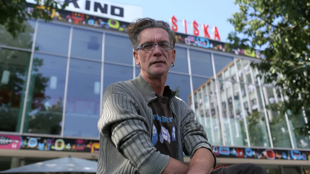 Simon Kardum, direktor Centra urbane kulture Kino &Scaron;i&scaron;ka //FOTO: Jaka Gasar